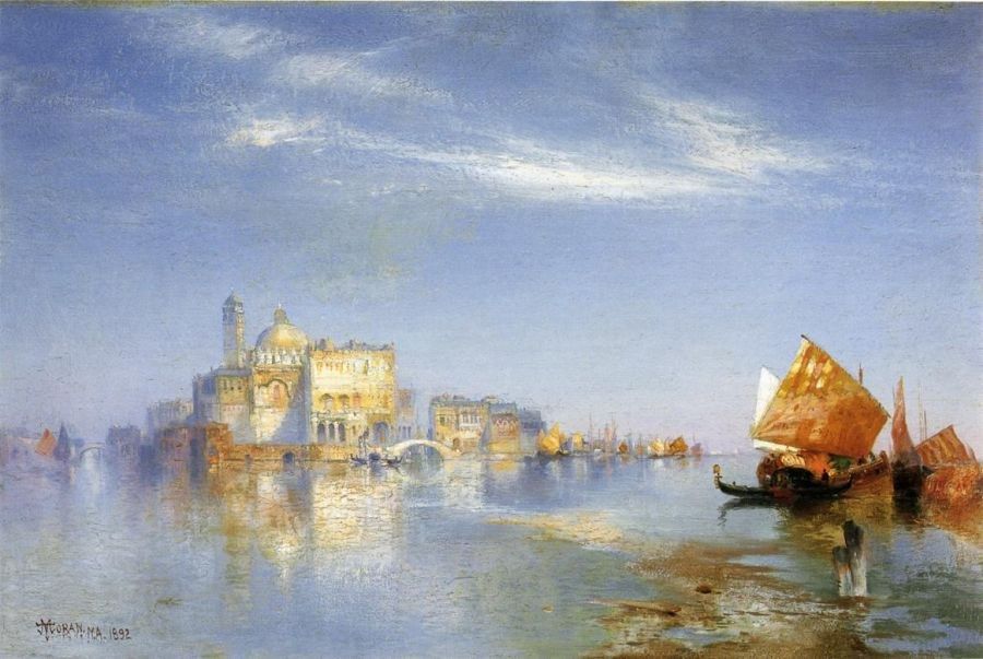 Thomas Moran View of Venice